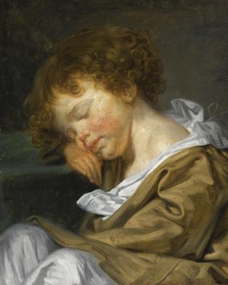 A Sleeping Young Boy