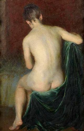 Seated nude