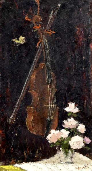 Still Life with Violin