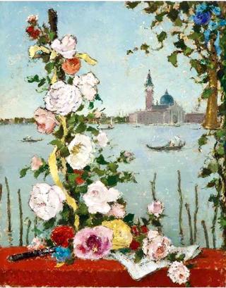 Floral Still Life in Venice