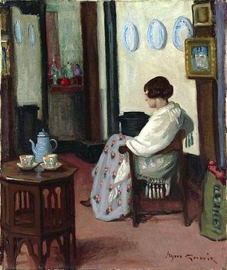 Woman in an Interior