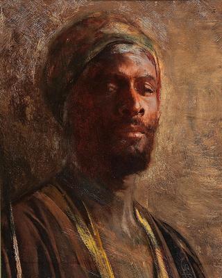 Portrait of a Nubian Man