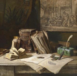 Still Life with Books