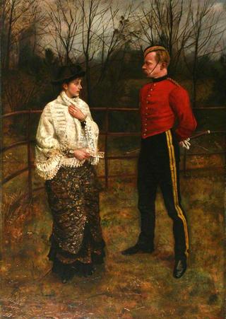 A Woman with a Soldier