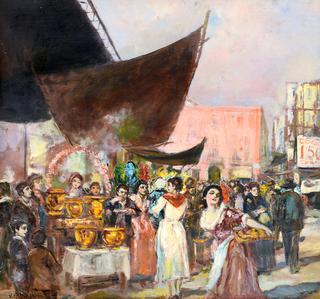 Market in Naples