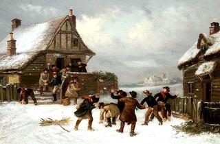 The snowball fight