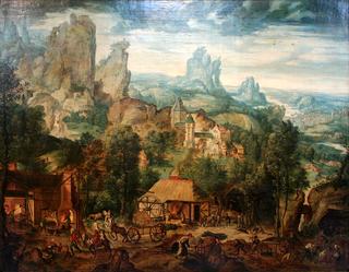 Landscape with a Foundry