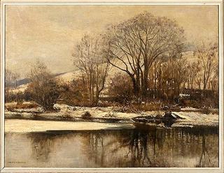 Riverscape, Winter