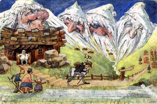 Valais Mountain Gianga: Wide Horn and Company