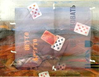 Landscape with Cards and an Envelope