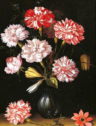 Carnations in a Vase