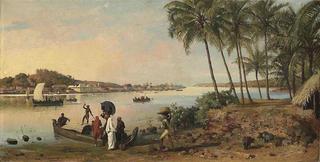 River at Bombay