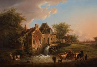 Landscape with Water Mill