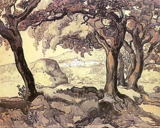 Oak-Cork Trees near Bormes