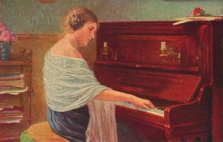 Woman at the Piano