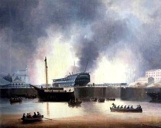 Dockyard Fire, 1840