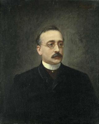 Portrait of August Christian Baumann Bonnevie, lawyer and mayor of Christiania