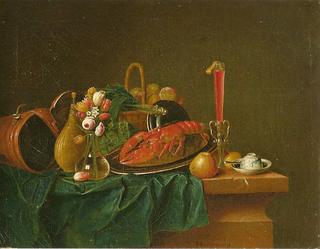 Still life with lobster