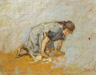 Woman cleaning