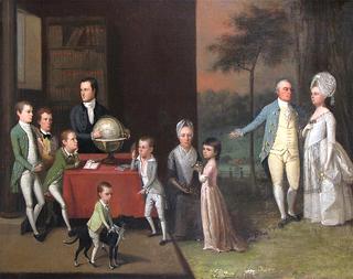 A portrait of the family of James Henry of Jamaica