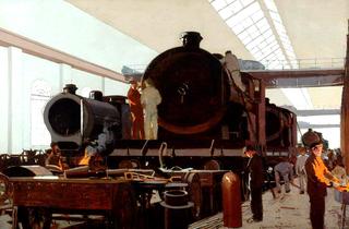 Building an Engine at Crewe Works
