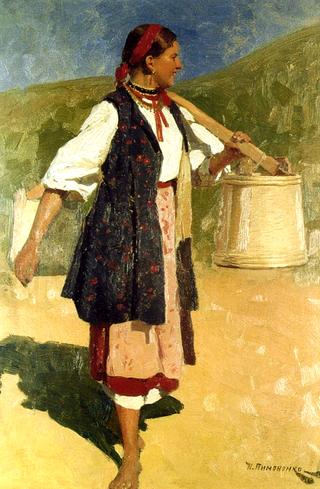 Girl with Buckets