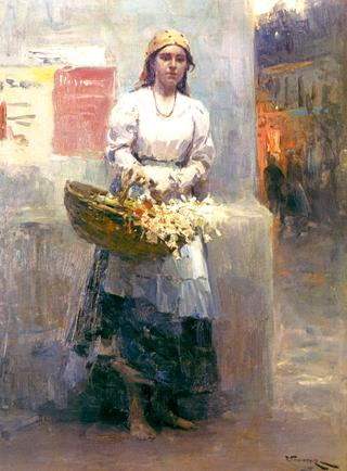 Flower Seller. Kiev