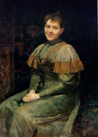 Portrait of the Artist's Wife Alexandra