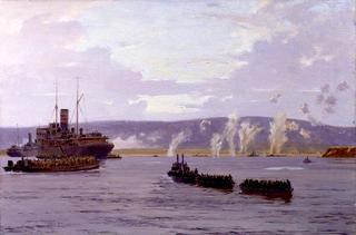 The Landing in Suvla Bay: Early Morning, 7 August 1915