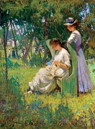 Two Girls, Old Lyme
