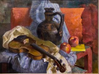 Still Life with Violin