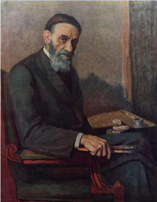 Portrait of Painter Anton Manastyrsky