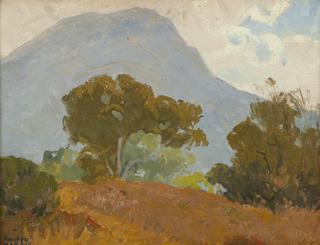 Landscape with trees