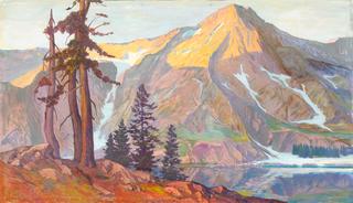 Lake in the Sierra Mountains