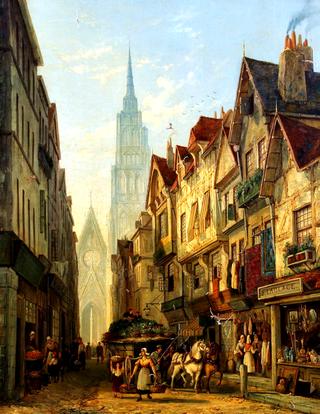 Rouen street scene