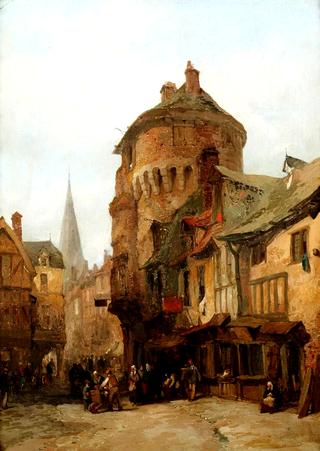 Continental street scene