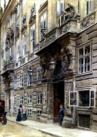 The palace of Prinzen Eugen in Himmelpfortgasse