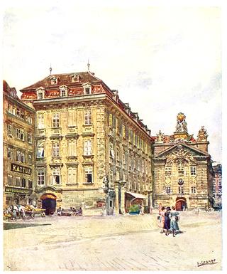 Die Feuerwache am Hof