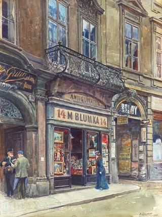 Moses Blumka shop, Vienna