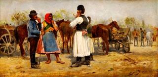 Conversation at the Market