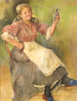 Girl with a Mirror