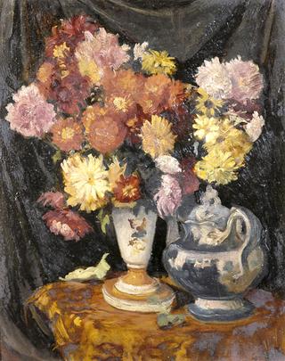 Still Life with Chrysanthemums