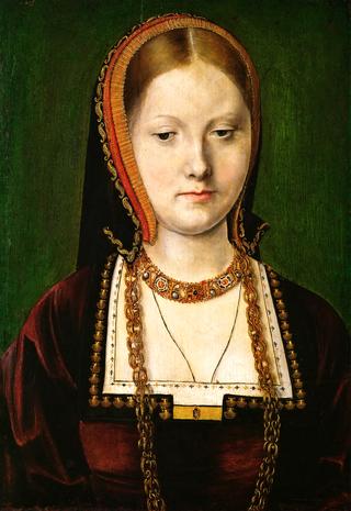 一位女士的肖像，被认为是阿拉贡的凯瑟琳（1485-1536）