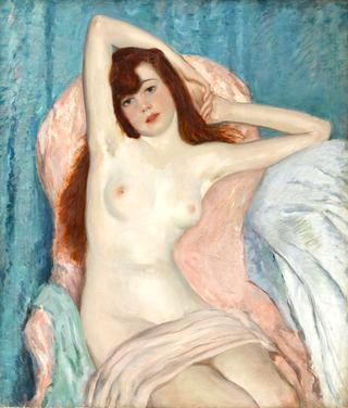 Nude Portrait of Young Woman