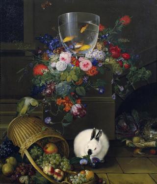 Still Life with Goldfish Bowl