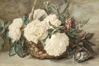 Roses in a Basket