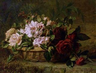 Roses in a Basket