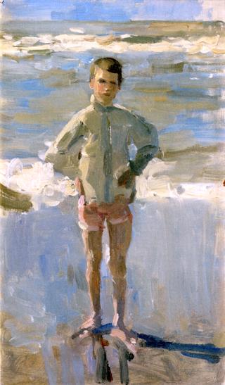 Young Boy on a Beach