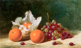 Still Life with Oranges and Grapes