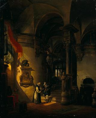 查理五世在埃斯特雷马杜拉的圣朱斯托修道院退休